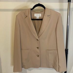 Tan blazer. Size 12.